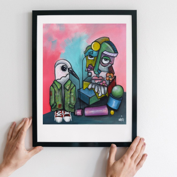 Grow Slowly - Large Print