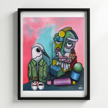 Grow Slowly - Medium Print  